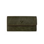 Zoozie Bags Cartera Pavia Green Mujer Piel Auténtica Medidas 19x2x10cm Elegante y Duradera
